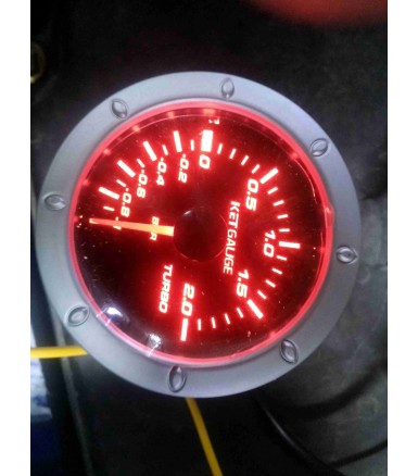 reloj manometro presion de turbo 52mm